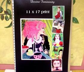 Devine Femininity 11 x 17 print